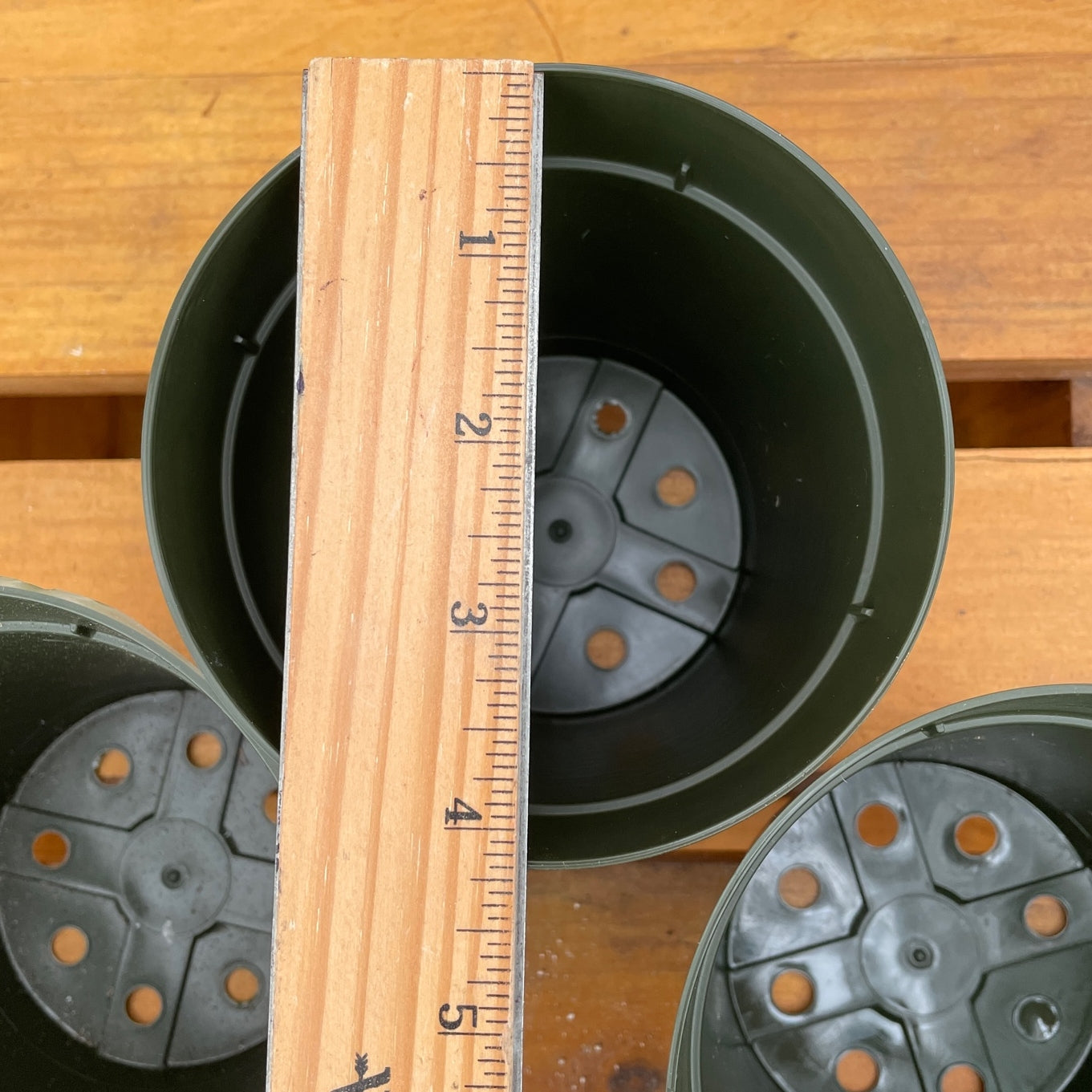 4" Round Std Pot (Green)