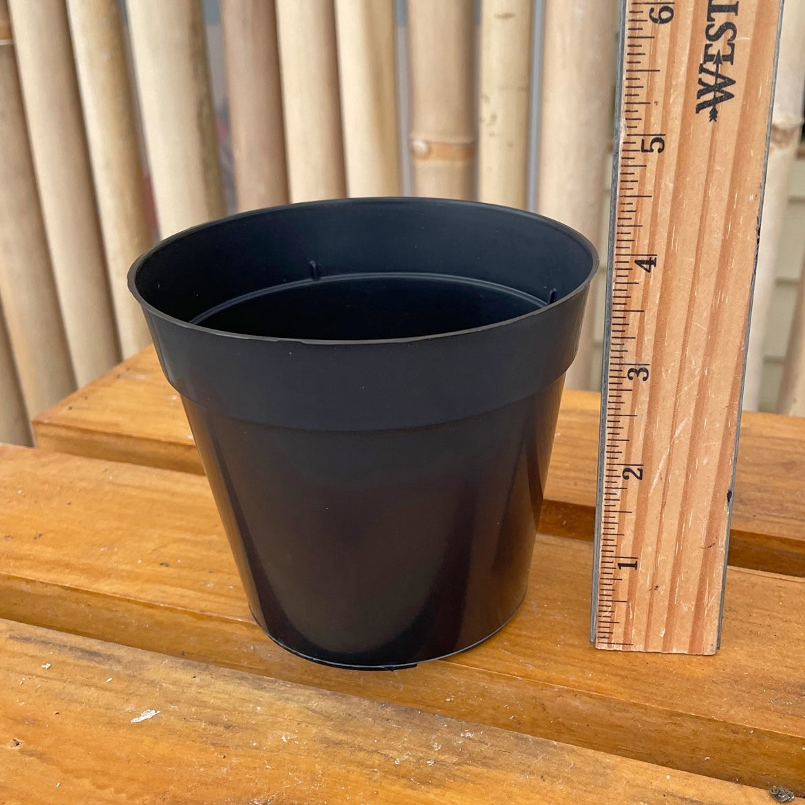 4" Round Std Pot (Black)